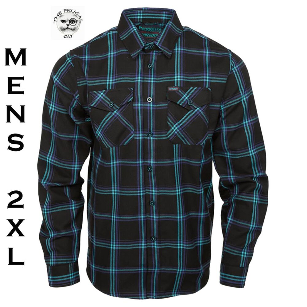 DIXXON FLANNEL x SHREDDY Flannel Shirt Collab - Gen 3 - Men's 2XL